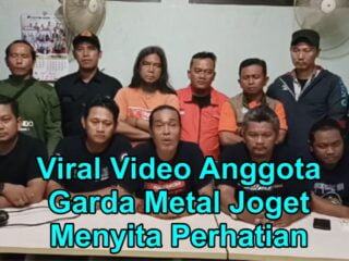 Viral Video Anggota Garda Metal Joget Menyita Perhatian